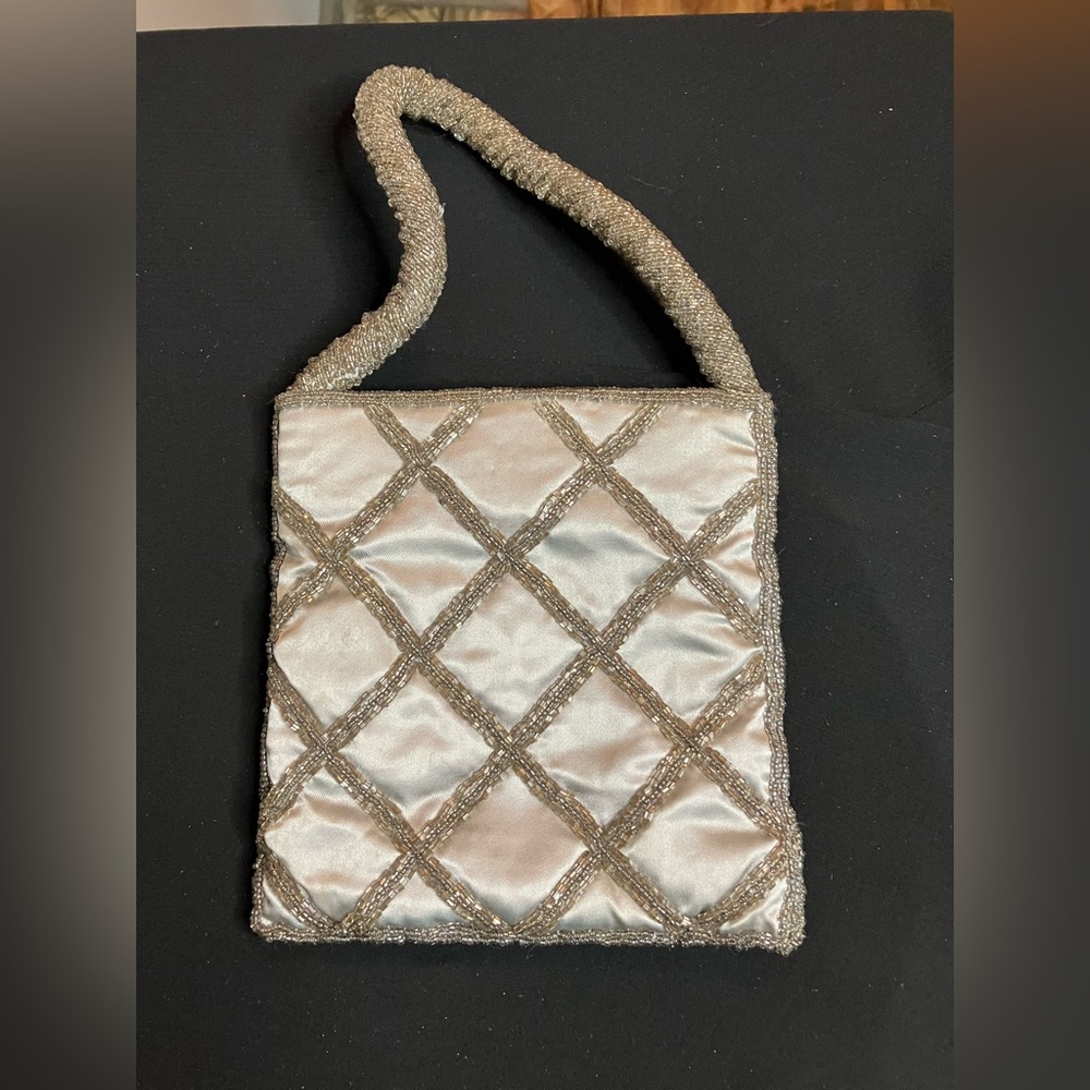 Small Silver Evening Bag